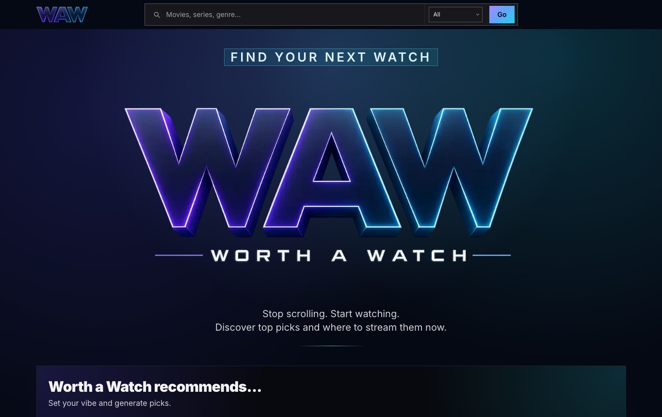 Worth a Watch preview